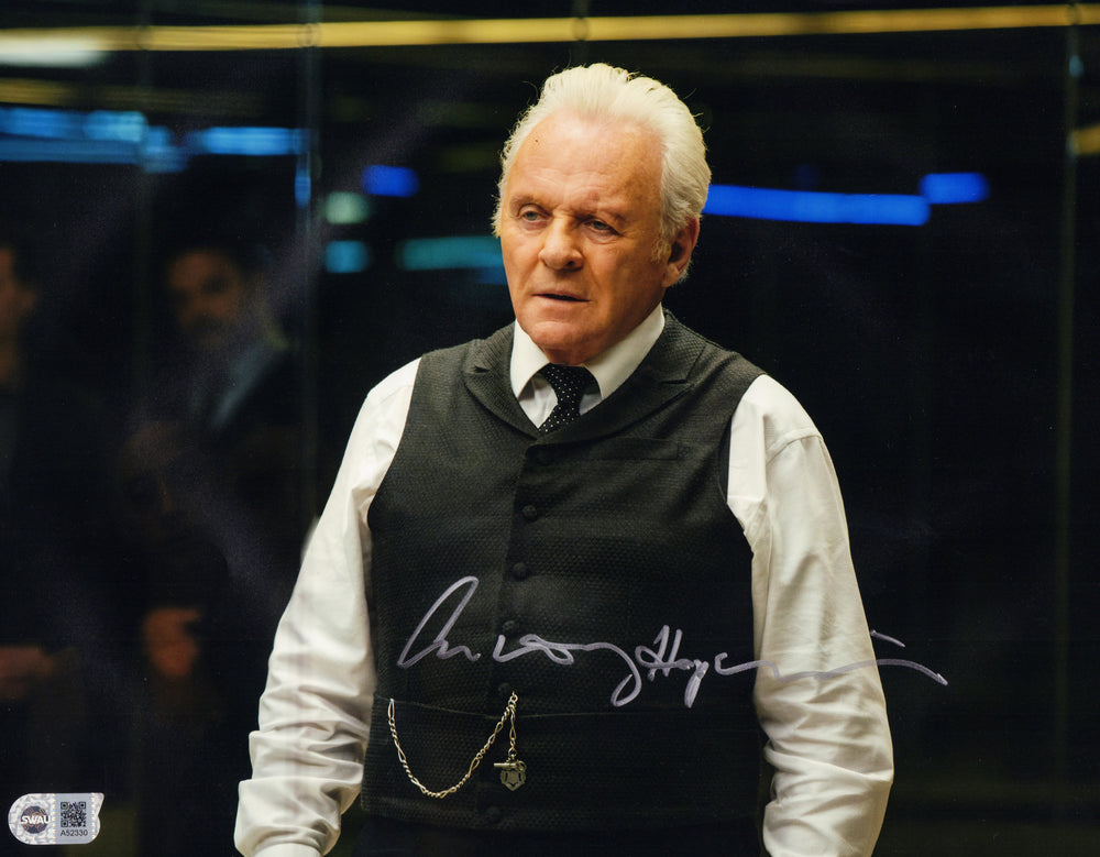 Anthony Hopkins as Dr. Robert Ford in Westworld (SWAU) Signed 11x14 Photo