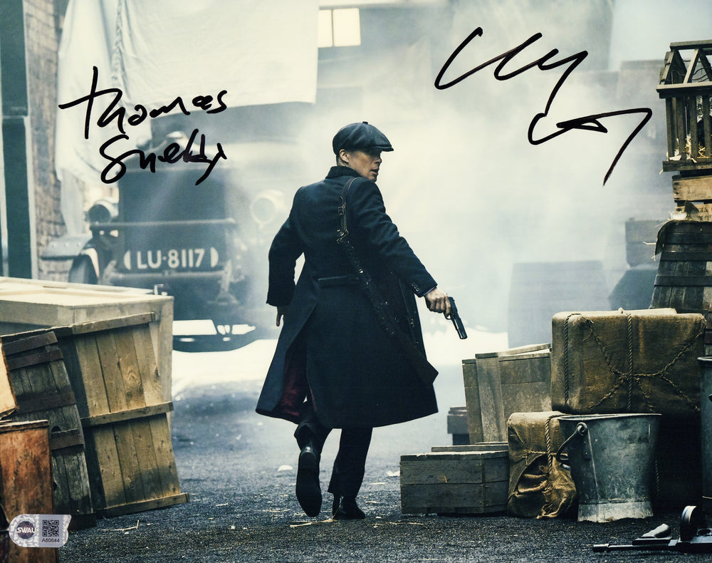 Cillian Murphy as Thomas Shelby BBC's Peaky Blinders (SWAU) Signed 11x14 Photo with Character Name