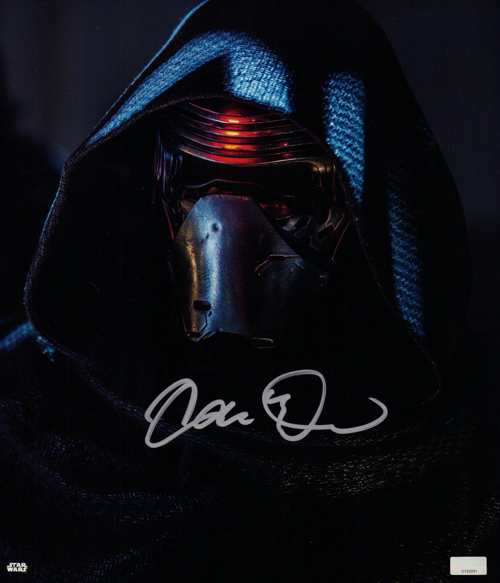 Adam Driver as Kylo Ren in Star Wars: The Force Awakens (Celebrity Authentics) Signed 11x14 Photo