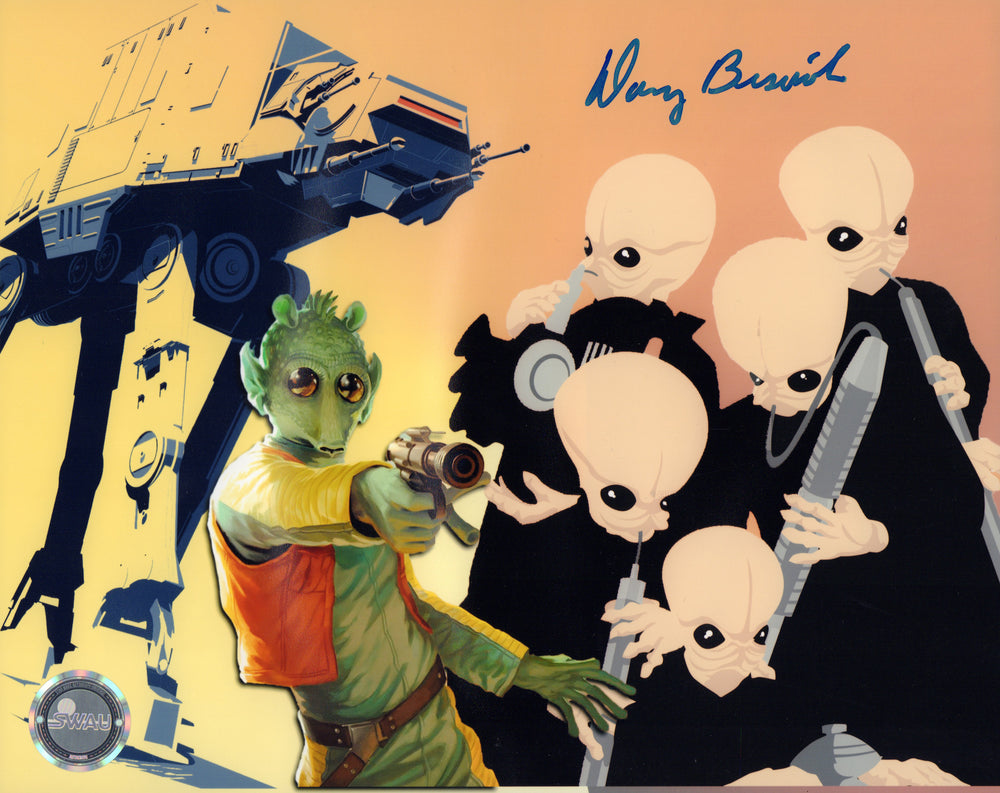 Doug Beswick Makeup Artist & Stop Motion Technician of Star Wars: A New Hope & Star Wars: The Empire Strikes Back (SWAU) Signed 8x10 Photo