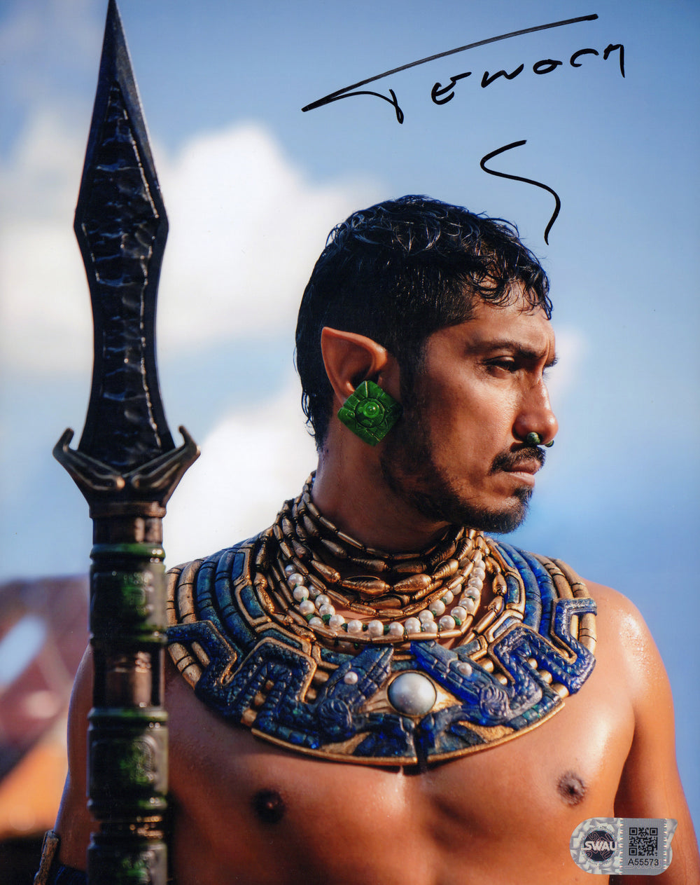 Tenoch Huerta as King Namor in Black Panther: Wakanda Forever (SWAU) Signed 8x10 Photo