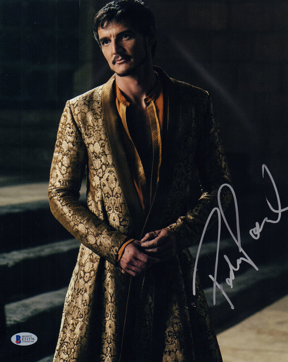Pedro Pascal as Oberyn Martell in Game of Thrones (Beckett) Signed 11x14 Photo