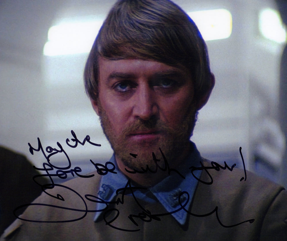 Dermot Crowley as General Madine in Star Wars: Return of the Jedi Signed 8x10 Photo