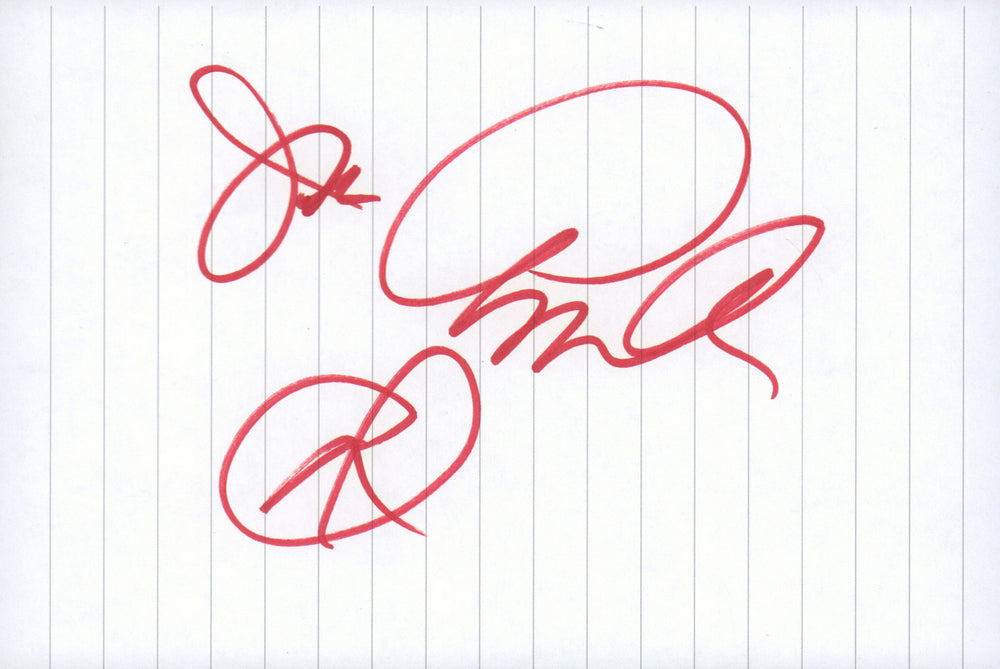 Dave Chappelle Comedian from Chappelle's Show & Half Baked Signed 6x4 Notebook Page