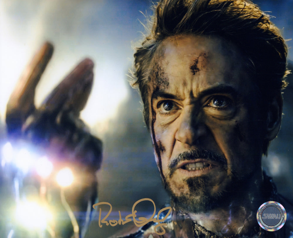 Robert Downey Jr as Tony Stark / Iron Man in Avengers: Endgame (SWAU) Signed 8x10 Photo