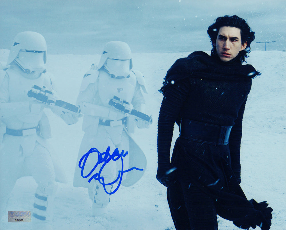 Adam Driver as Kylo Ren in Star Wars: The Force Awakens (Celebrity Authentics) Signed 8x10 Photo