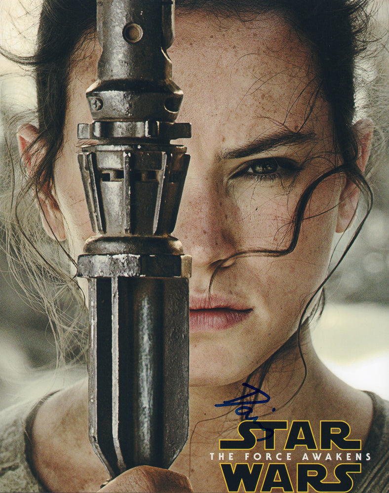 
                  
                    Star Wars: The Force Awakens 8x10 & 11x14 Photos 5pc LOT Signed by Harrison Ford, Carrie Fisher, Adam Driver, Daisy Ridley, & John Boyega
                  
                