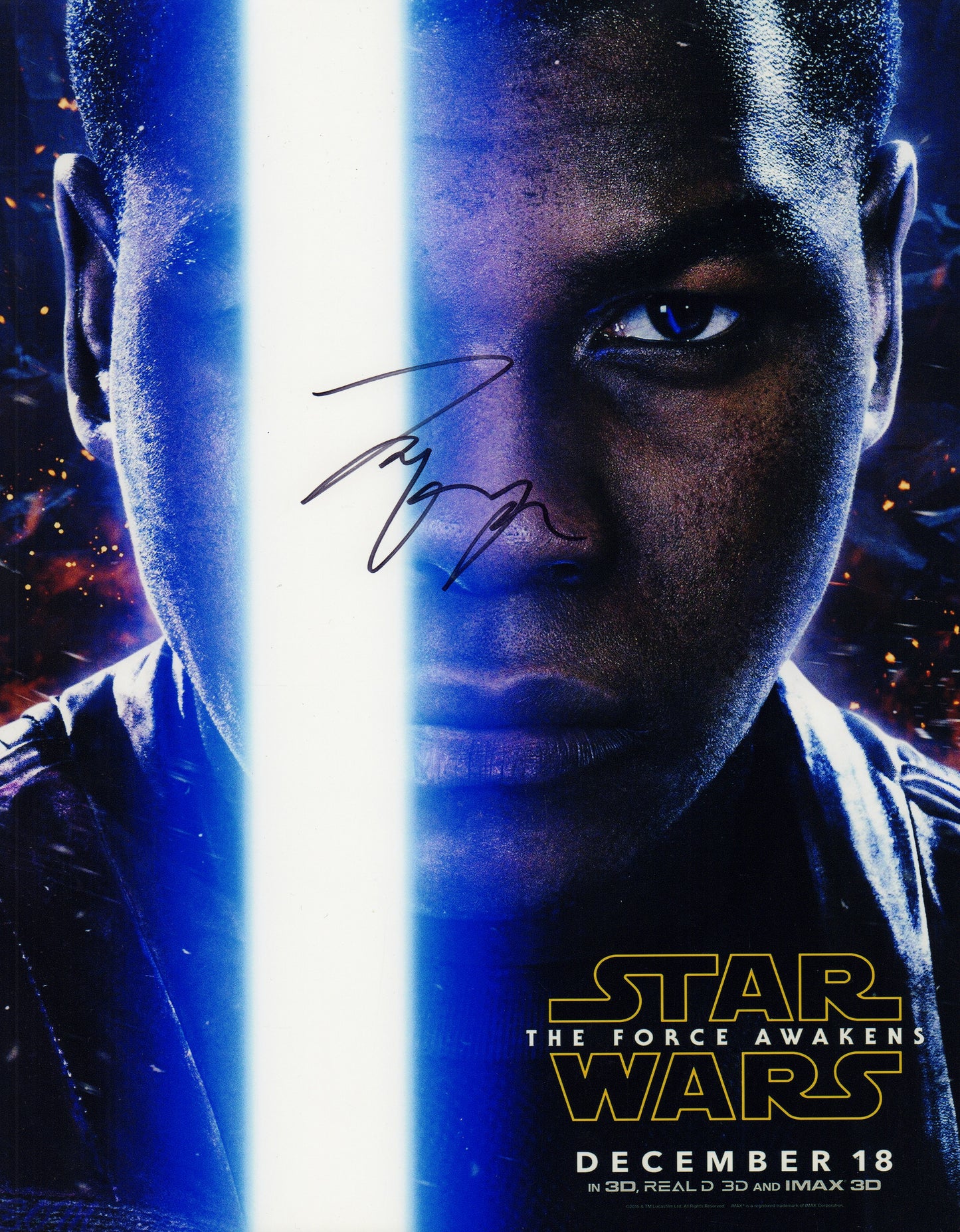 
                  
                    Star Wars: The Force Awakens 8x10 & 11x14 Photos 5pc LOT Signed by Harrison Ford, Carrie Fisher, Adam Driver, Daisy Ridley, & John Boyega
                  
                