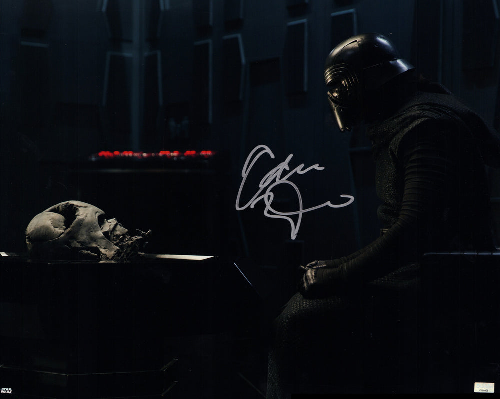Adam Driver as Kylo Ren in Star Wars: The Force Awakens (Celebrity Authentics) Signed 16x20 Photo