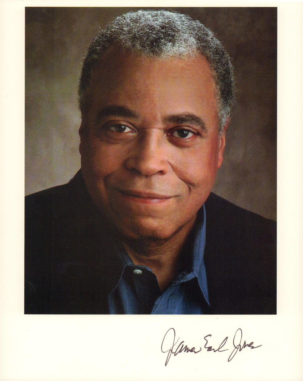 James Earl Jones from Star Wars & The Lion King Signed 8x10 Color Headshot Photo