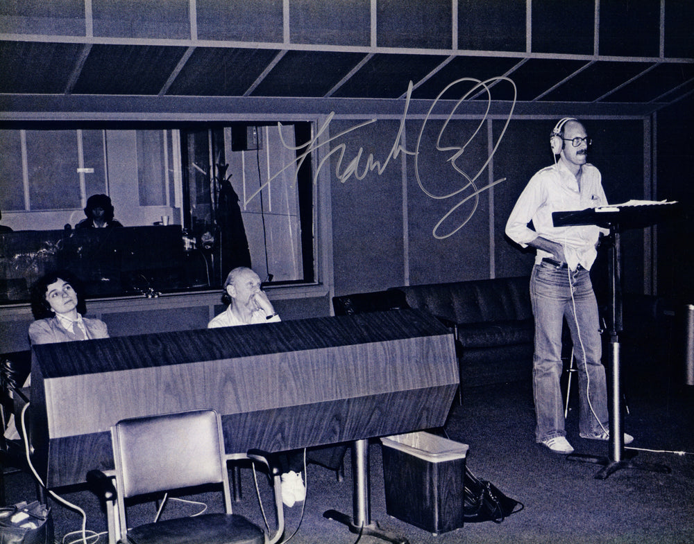 Frank Oz Voicing Yoda Behind the Scenes of Star Wars: The Empire Strikes Back Signed 11x14 Photo - Very Rare