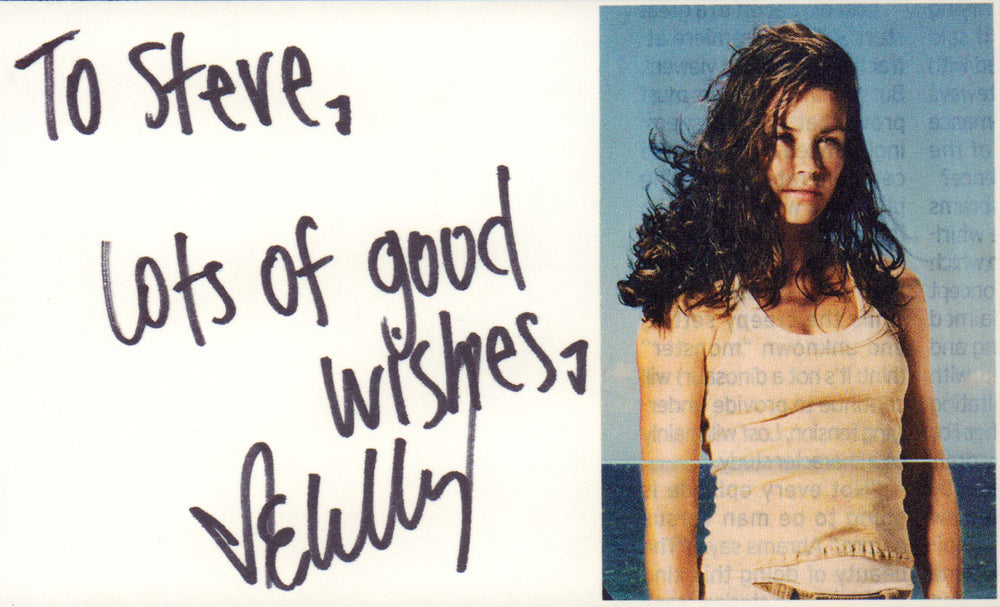 Evangeline Lilly from Ant-Man & the Wasp, Lost, & The Hobbit Signed 5x3 Index Card