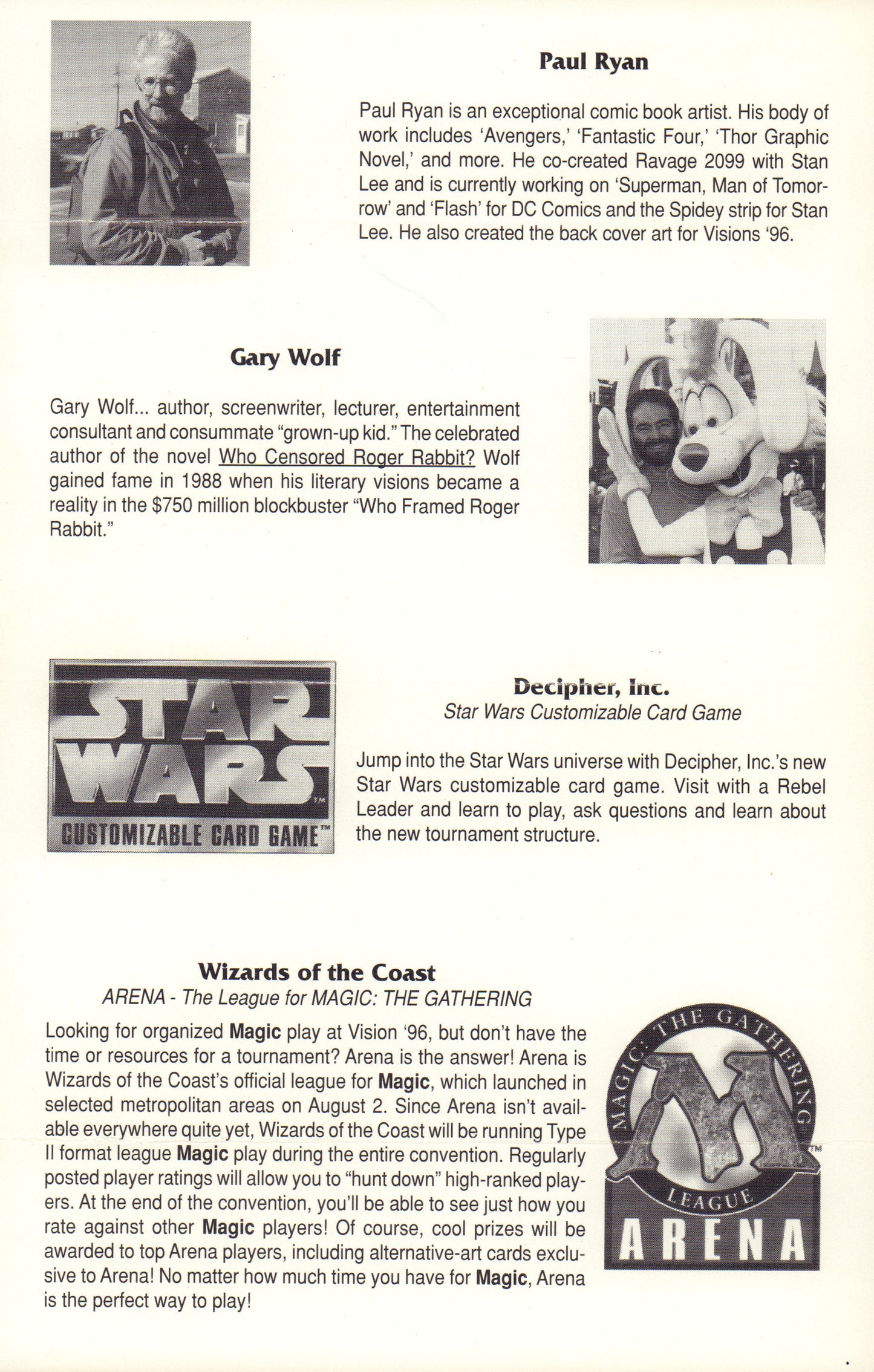 
                  
                    Kenny Baker from Star Wars & Time Bandits Signed Folded Program with Character Name
                  
                