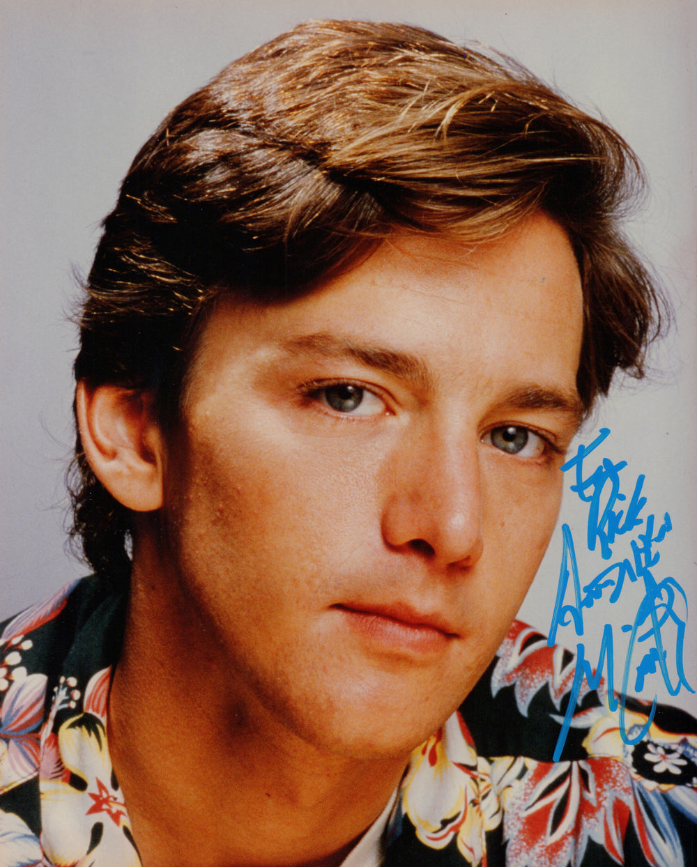 Andrew McCarthy from St. Elmo's Fire, Pretty in Pink, & Weekend at Bernie's Signed 8x10 Photo