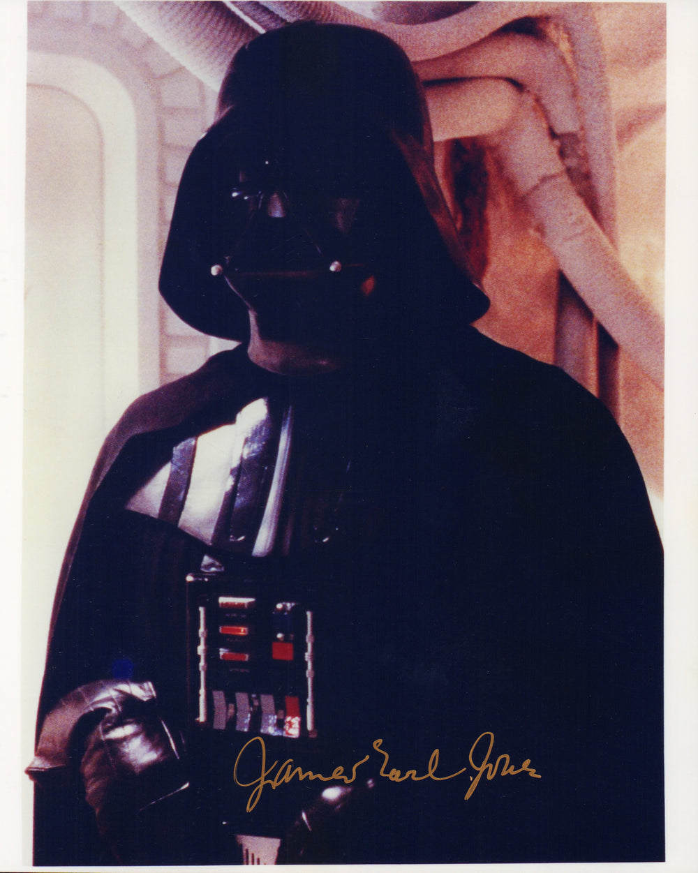 James Earl Jones as Darth Vader in Star Wars: The Empire Strikes Back Vintage Signed 8x10 Photo