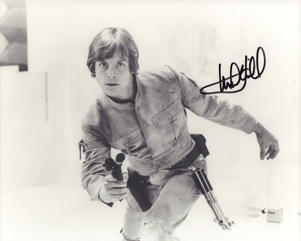 Mark Hamill as Luke Skywalker in Star Wars: The Empire Strikes Back Signed 8x10 Photo