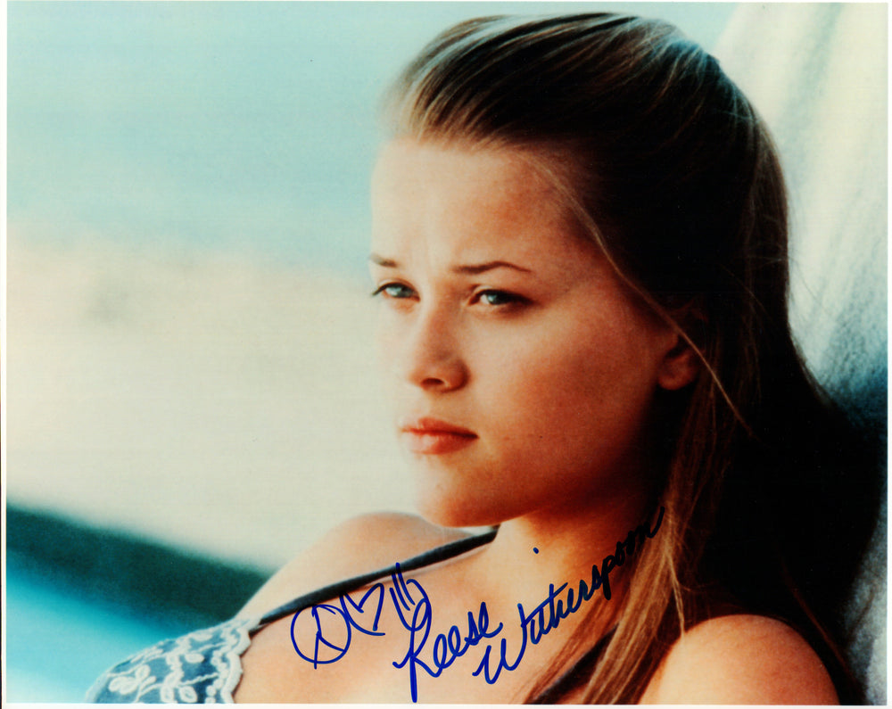 Reese Witherspoon from Legally Blonde, Election, Walk the Line, & Sweet Home Alabama Sexy Signed 8x10 Photo