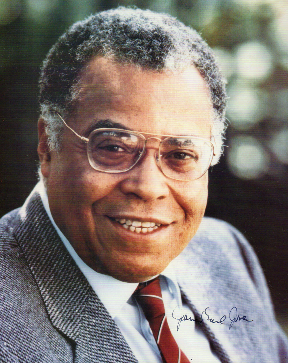 James Earl Jones from Star Wars & The Lion King Signed 8x10 Color Headshot Photo
