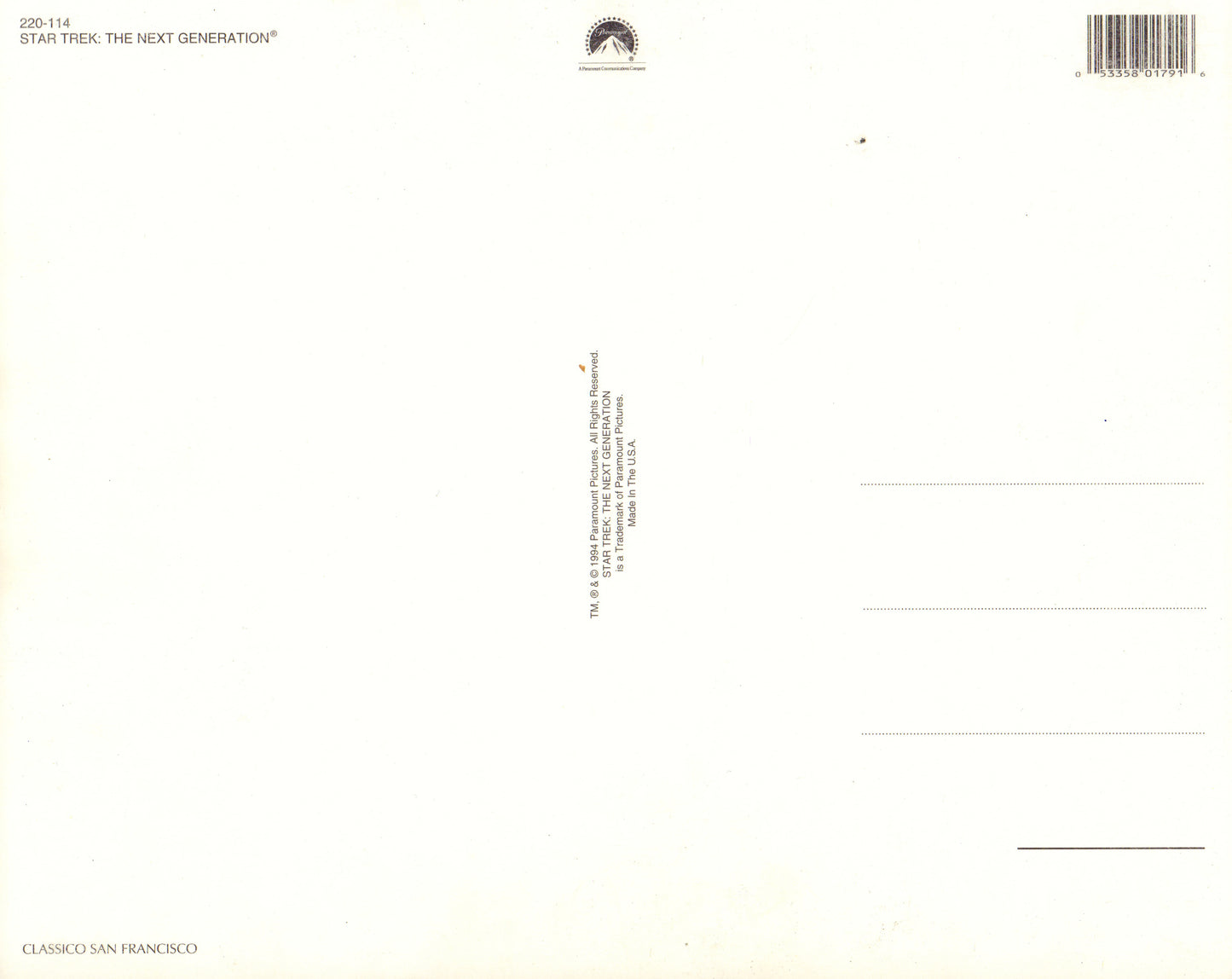 
                  
                    Star Trek: The Next Generation 8x10 Photo Cast Signed by Patrick Stewart, Jonathan Frakes, Brent Spiner, Michael Dorn, Levar Burton, Marina Sirtis, Gates McFadden, Whoopi Goldberg, Wil Wheaton, & Rick Berman
                  
                