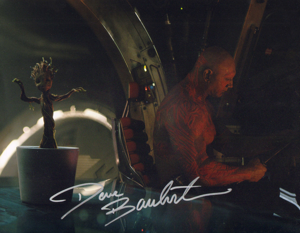 Dave Bautista as Drax the Destroyer in Guardians of the Galaxy Vol. 2 Signed 11x14 Photo