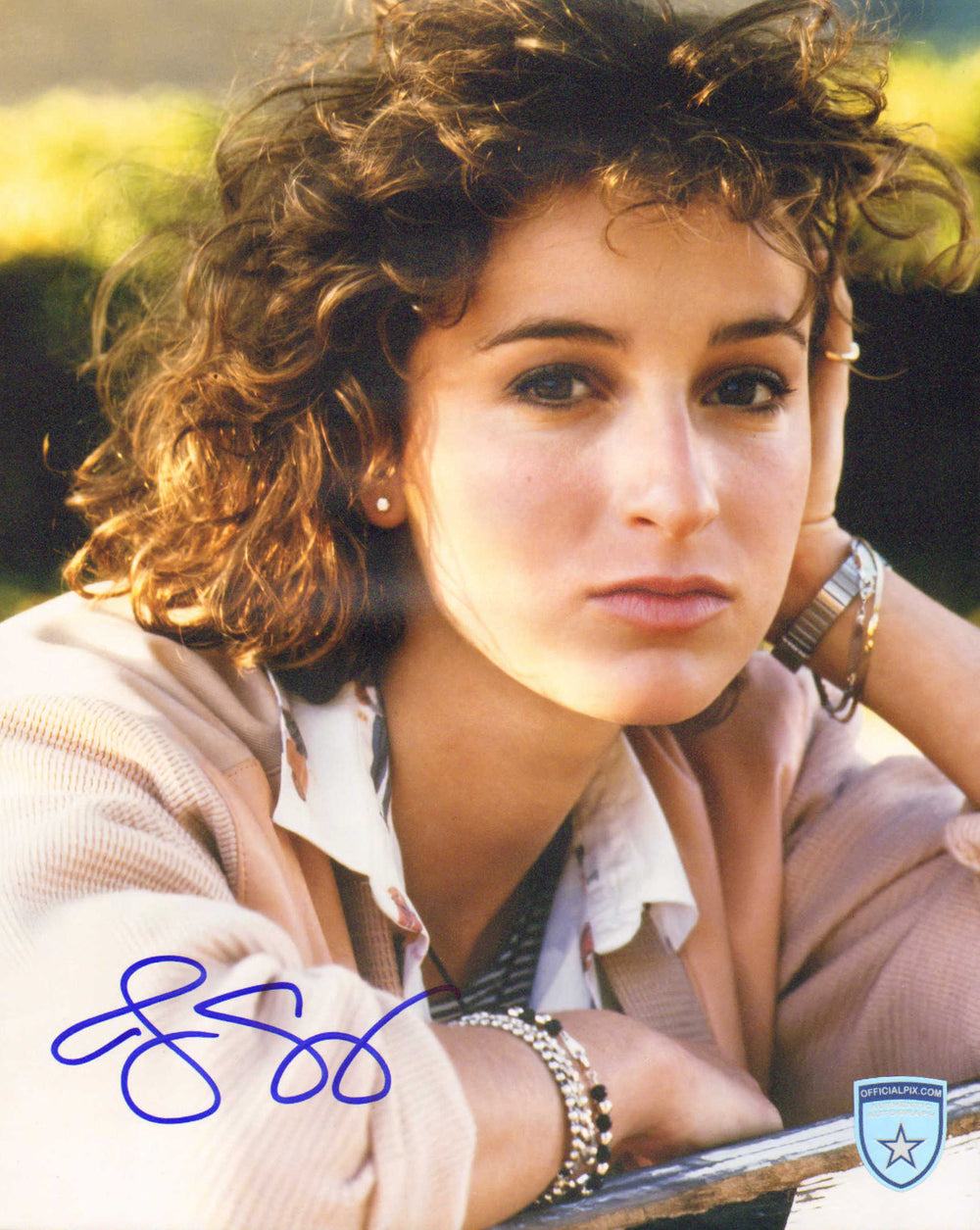 Jennifer Grey as Jeanie Bueller in Ferris Bueller's Day Off (Official Pix) Signed 8x10 Photo