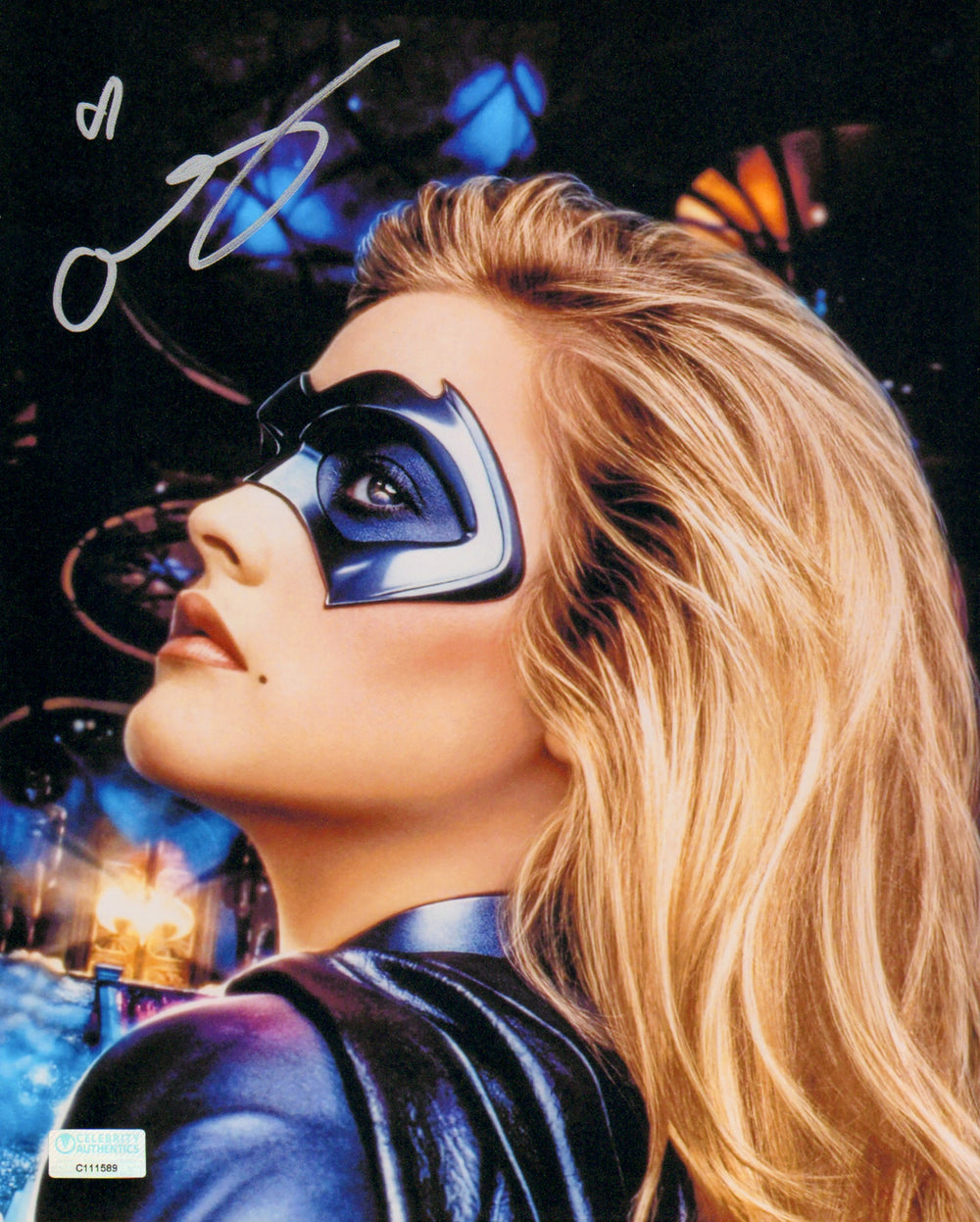 Alicia Silverstone as Batgirl in Batman & Robin (Celebrity Authentics) Signed 8x10 Photo