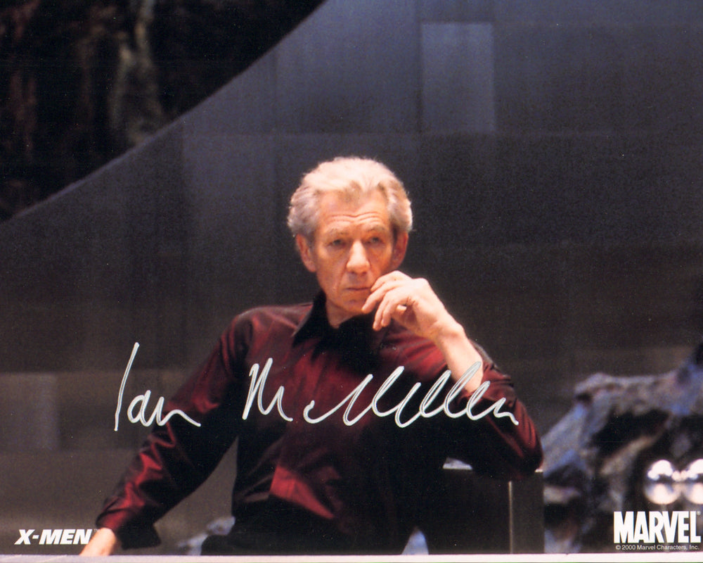 Ian McKellen as Magneto in X-Men Signed 8x10 Photo
