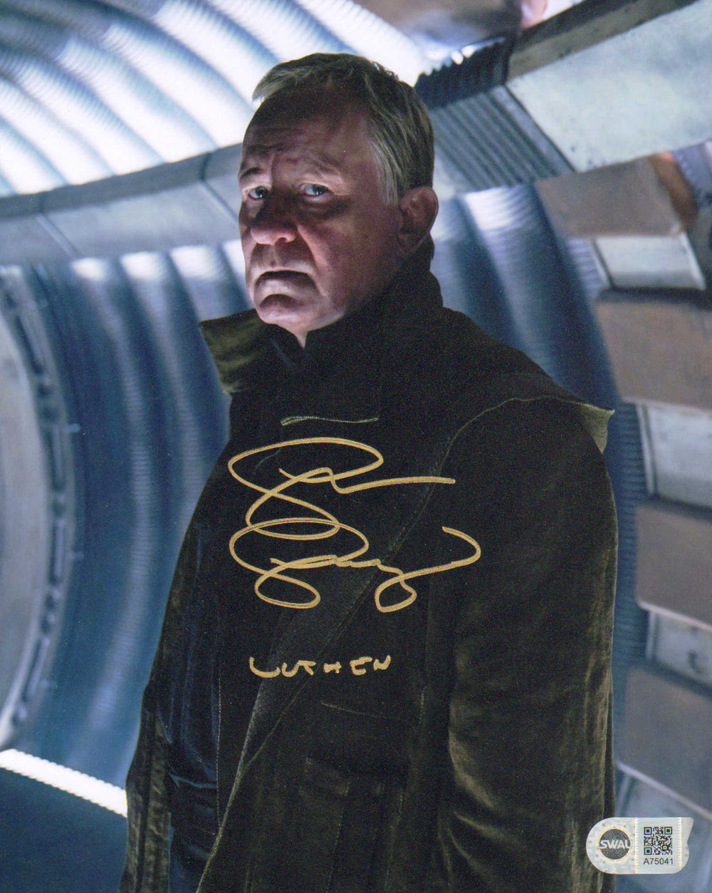 Stellan Skarsgård as Luthen Rael in Star Wars: Andor (SWAU) Signed 8x10 Photo Character Name