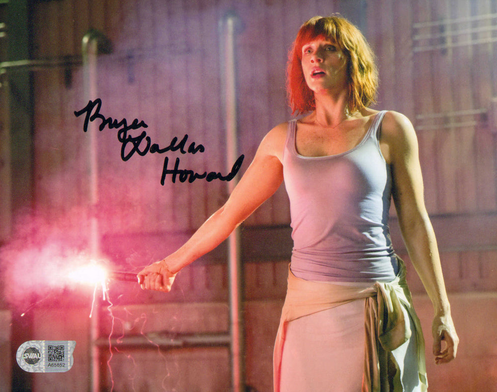 Bryce Dallas Howard as Claire Dearing in Jurassic World (SWAU) Signed 8x10 Photo