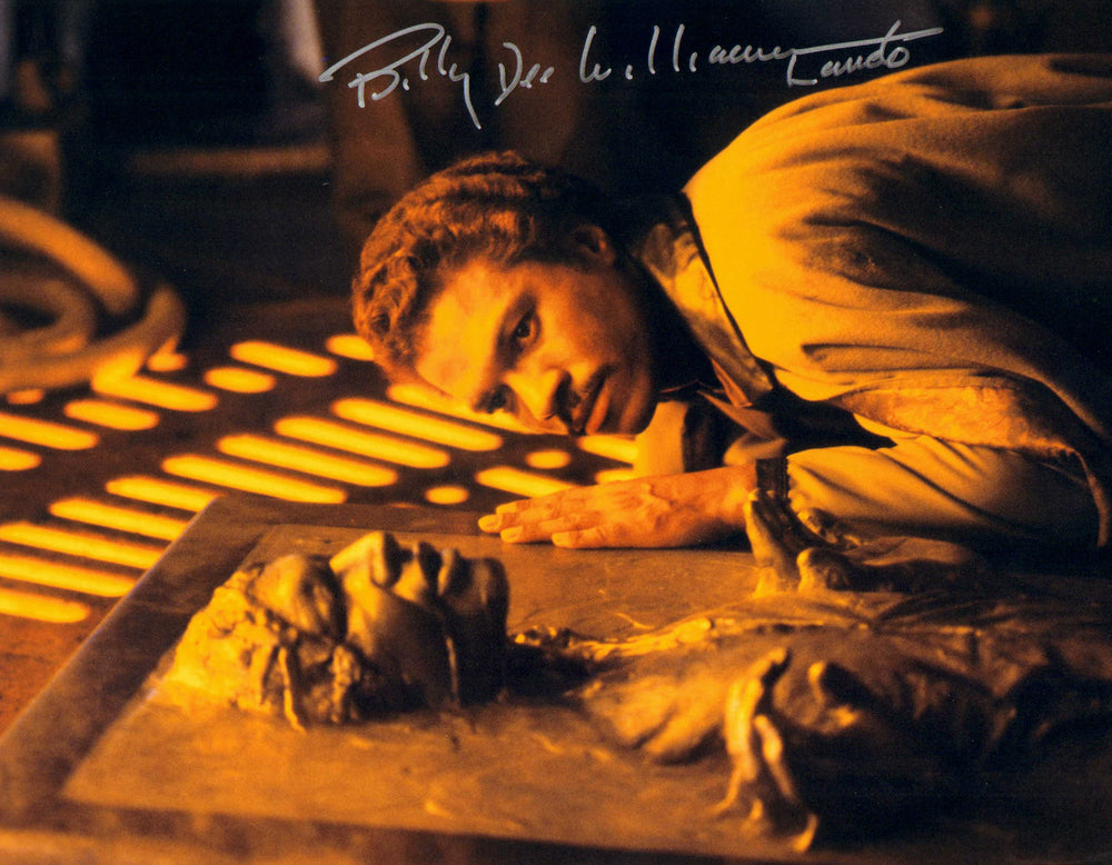 Billy Dee Williams as Lando in Star Wars: The Empire Strikes Back (Coolwaters) Signed 11x14 Photo