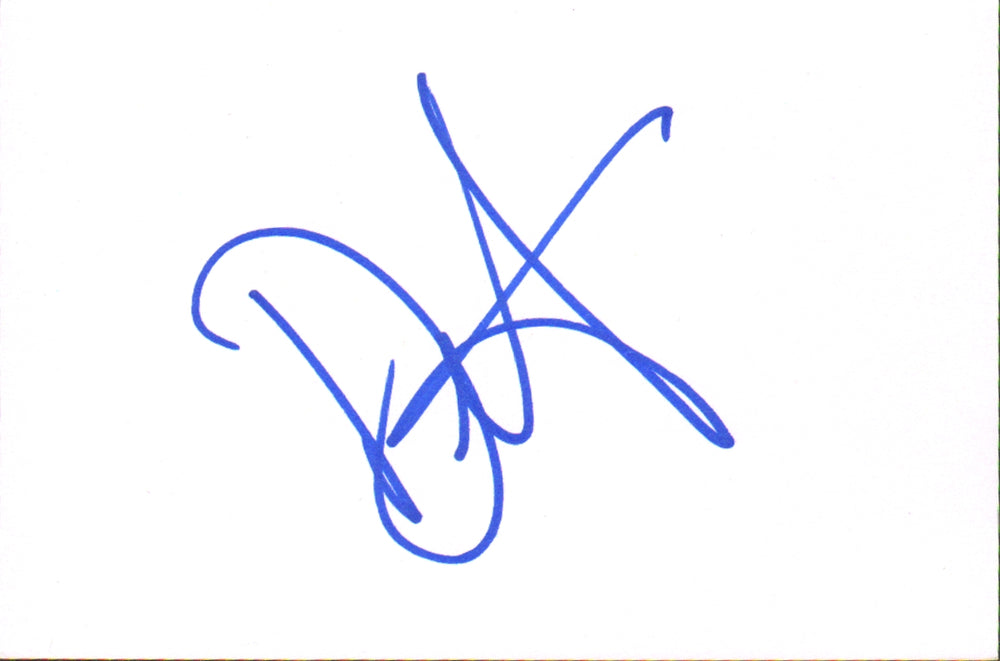 Denzel Washington from Training Day, Glory, Philadelphia, & The Equalizer (SWAU Authenticated) Signed 6x4 Index Card