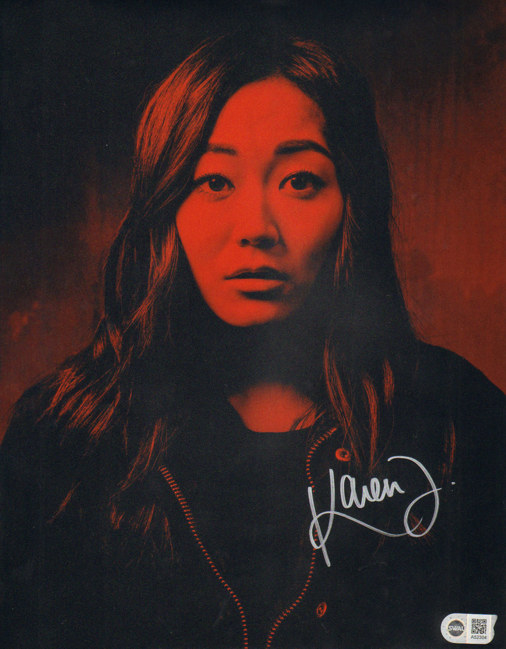 Karen Fukuhara as Kimiko Miyashiro / The Female in The Boys (SWAU) Signed 11x14 Photo