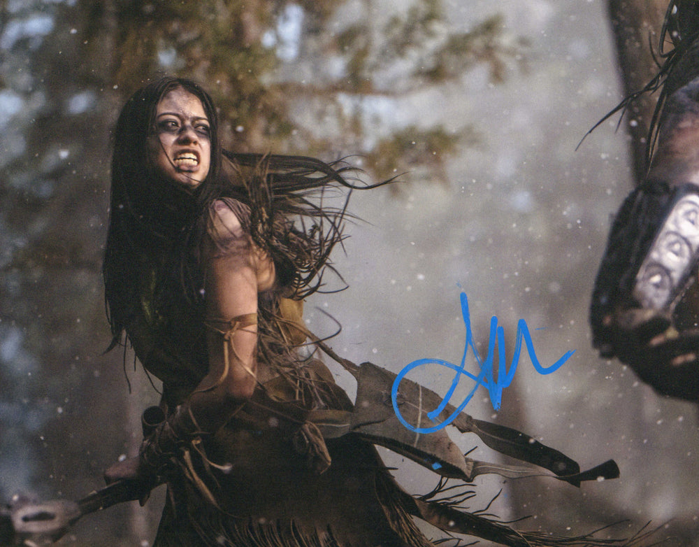 Amber Midthunder as Naru in Predator: Prey Signed 11x14 Photo