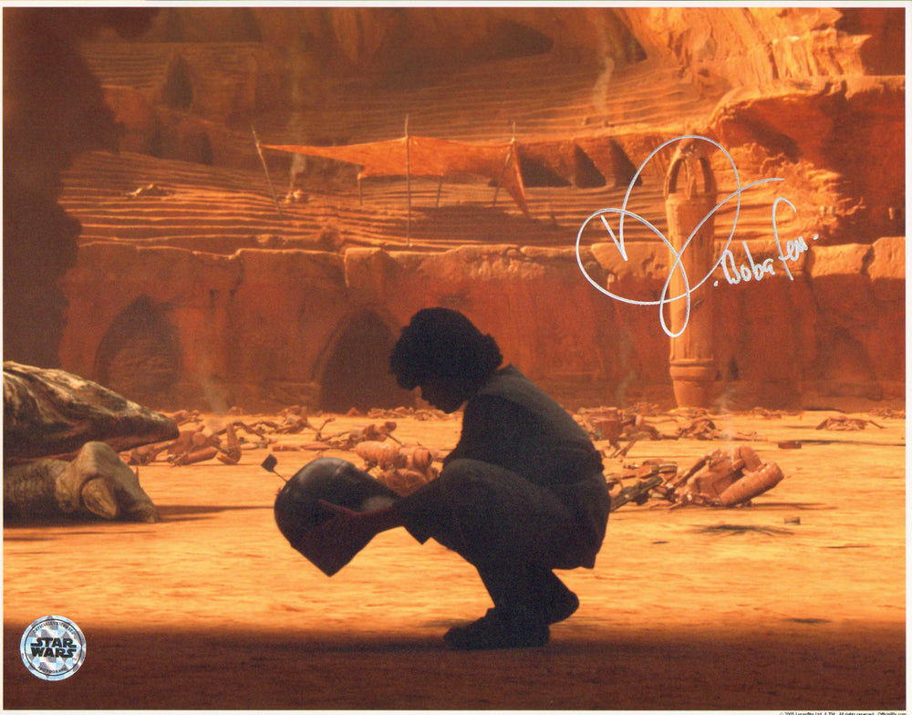 Daniel Logan as Boba Fett in Star Wars Episode II: Attack of the Clones (Official Pix) Signed 11x14 Photo