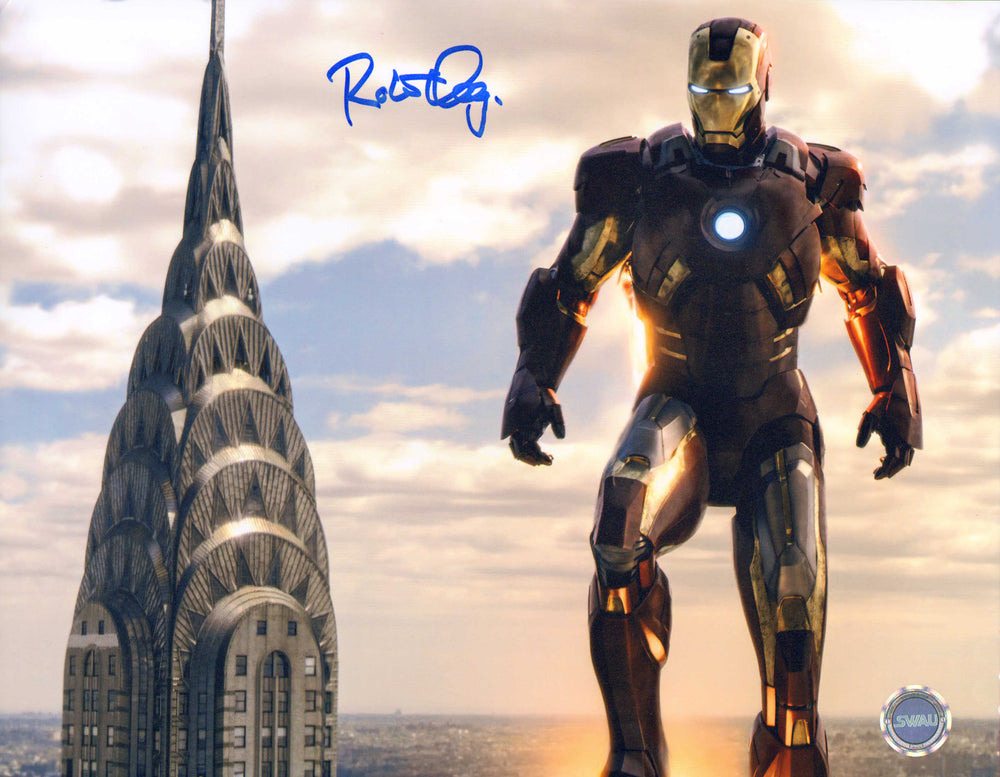 Robert Downey Jr. as Iron Man in The Avengers (SWAU) Signed 11x14 Photo