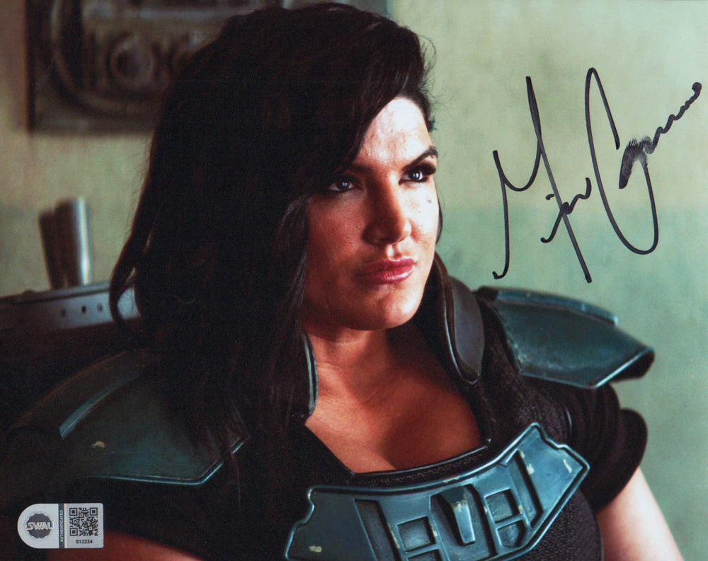 Gina Carano as Cara Dune in Star Wars: The Mandalorian (SWAU Authenticated) Signed 8x10 Photo