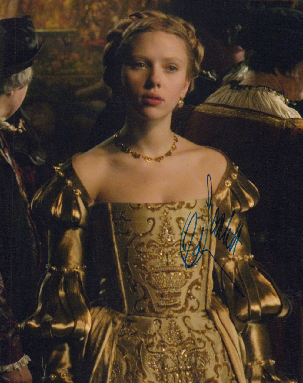 Scarlett Johansson as Mary Boleyn in The Other Boleyn Girl (Autograph COA) Signed 8x10 Photo