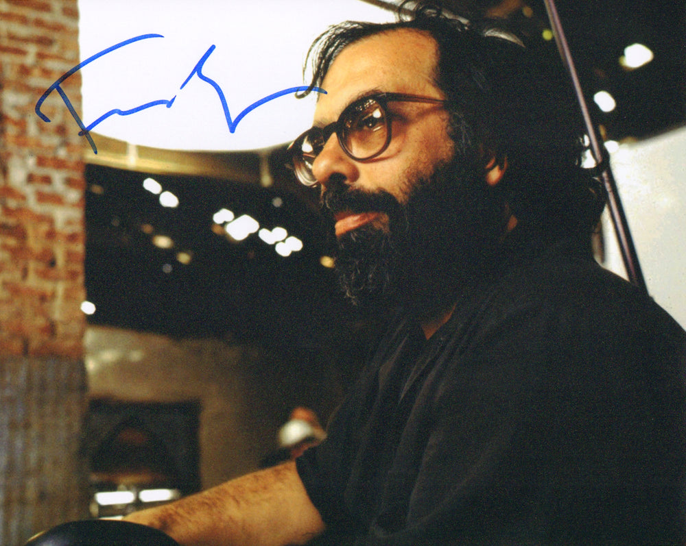 Francis Ford Coppola Director of The Godfather, Apocalypse Now, & The Conversation Signed 8x10 Photo