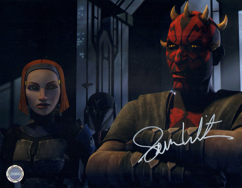 Sam Witwer as Darth Maul in Star Wars: The Clone Wars (SWAU) Signed 11x14 Photo