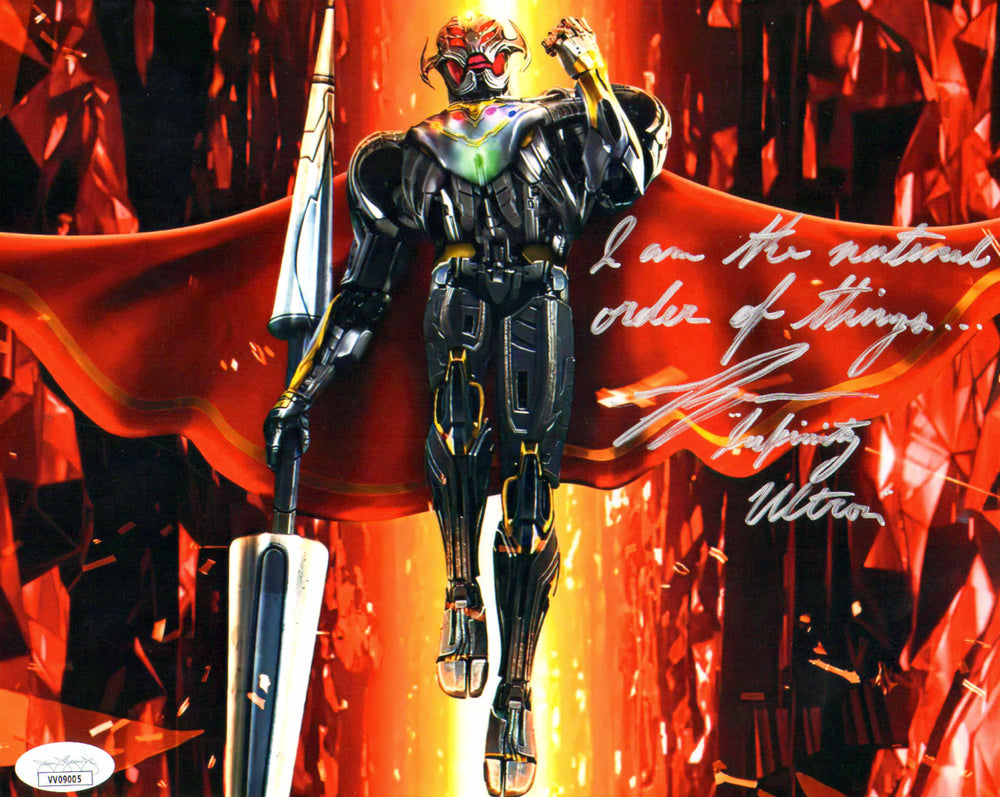 Ross Marquand as Infinity Ultron in What If...? Signed 8x10 Photo with Quote
