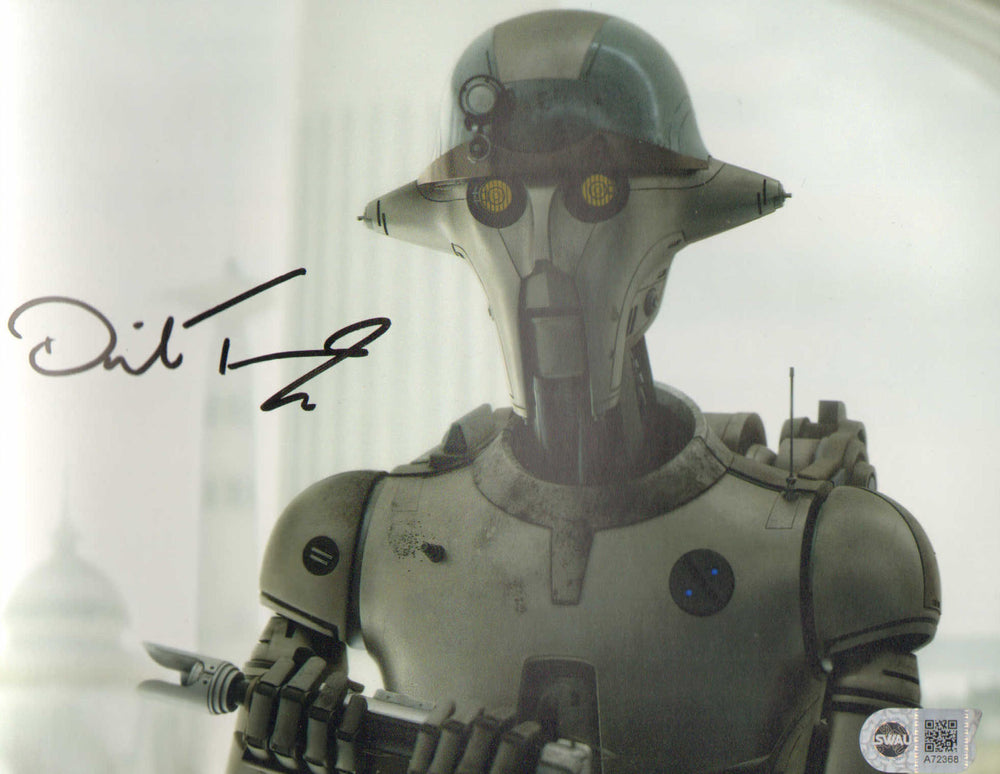 David Tennant as Professor Huyang in Star Wars: Ahsoka (SWAU) Signed 8x10 Photo