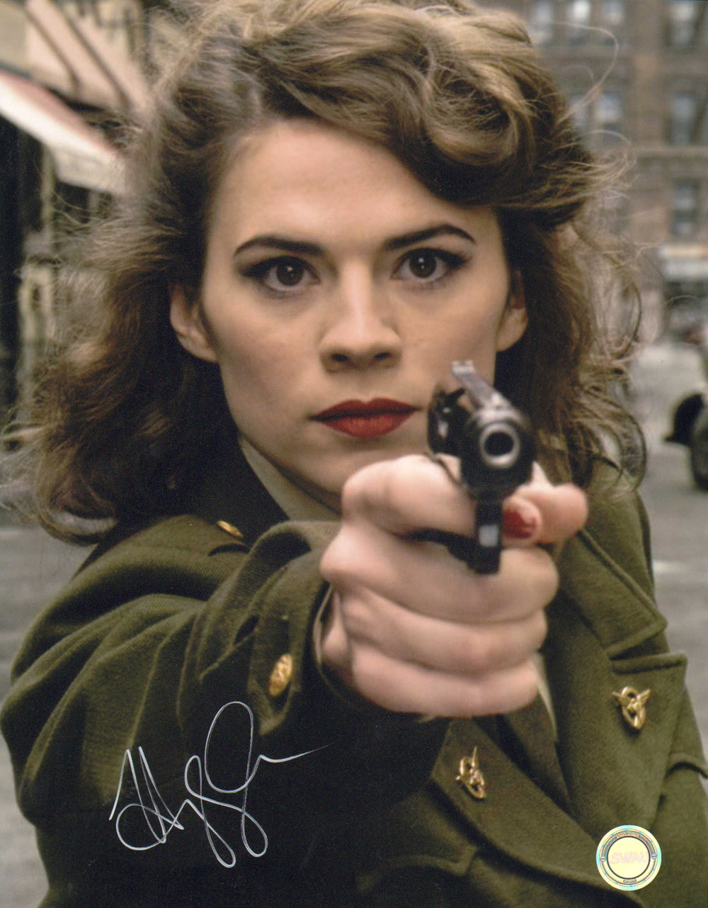 Hayley Atwell as Peggy Carter in Captain America: The First Avenger (SWAU) Signed 11x14 Photo