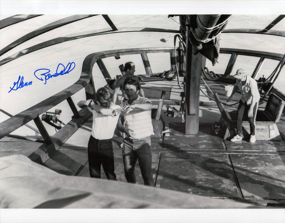 Glenn Randall Jr. Stunt Coordinator and Second Unit Director of Star Wars: Return of the Jedi Signed 11x14 Photo