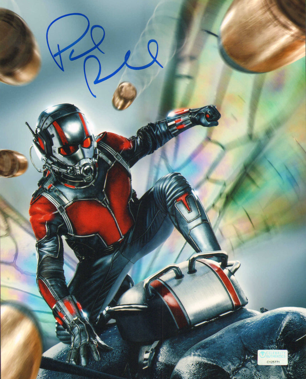 Paul Rudd as Ant-Man in Ant-Man (Celebrity Authentics) Signed 8x10 Photo