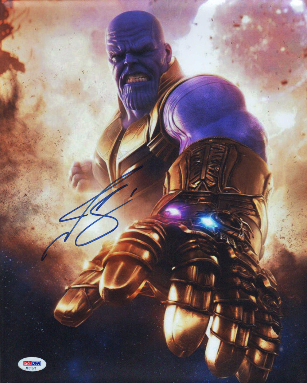 Josh Brolin as Thanos in Avengers: Infinity War Signed 11x14 Photo