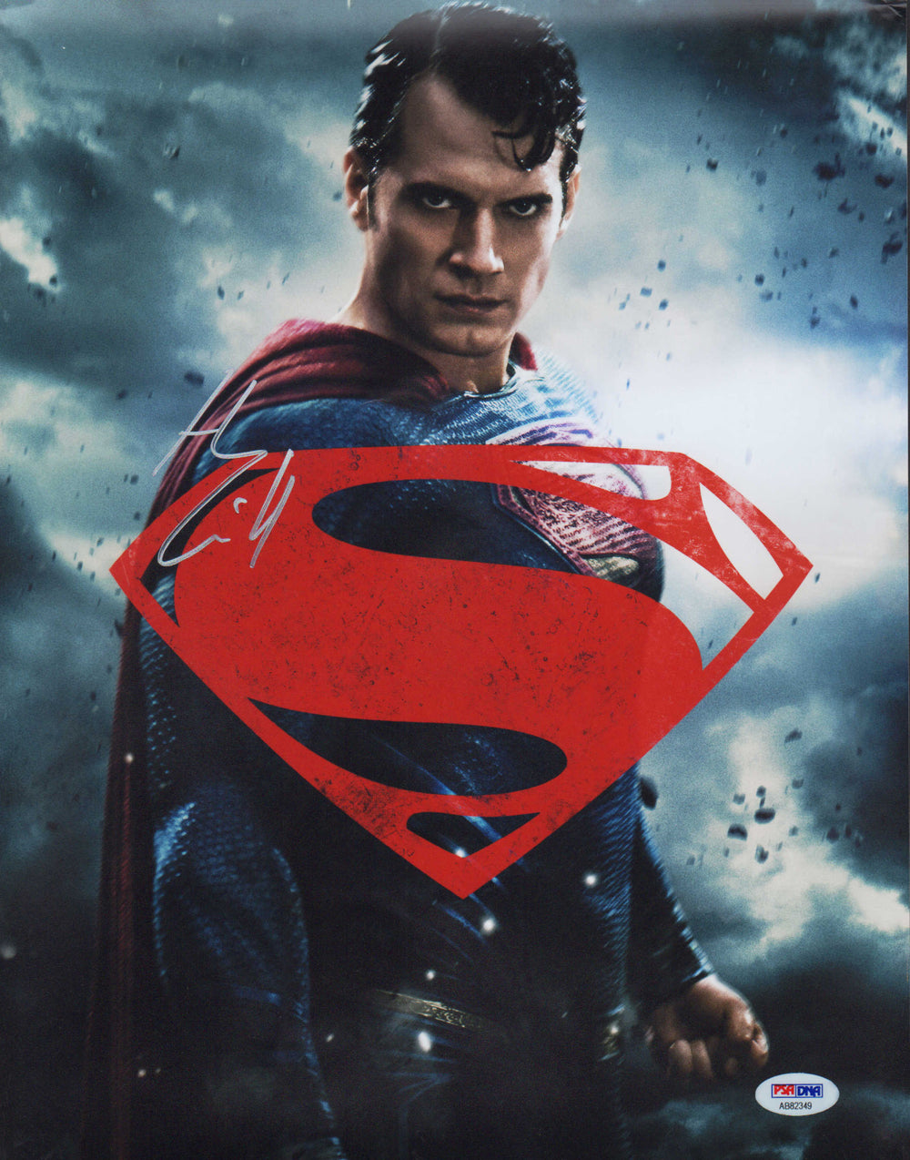 Henry Cavill as Superman in Batman v Superman: Dawn of Justice Signed 11x14 Photo