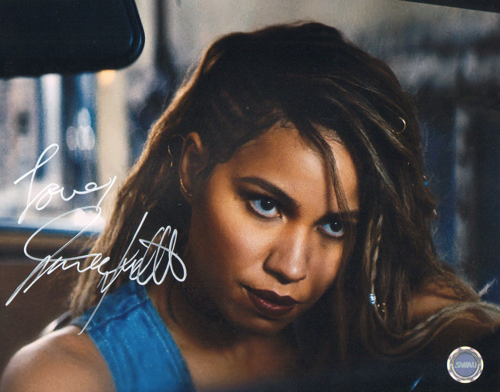 Jurnee Smollett as Black Canary from Birds of Prey (SWAU) Signed 11x14 Photo