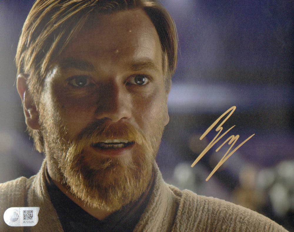 Ewan McGregor as Obi-Wan Kenobi in Star Wars Episode III: Revenge of the Sith (SWAU) Signed 8x10 Photo
