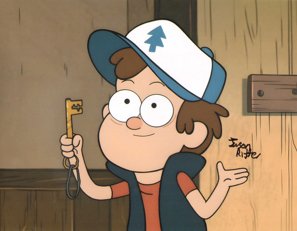 Jason Ritter as Dipper Pines in Gravity Falls Signed 11x14 Photo