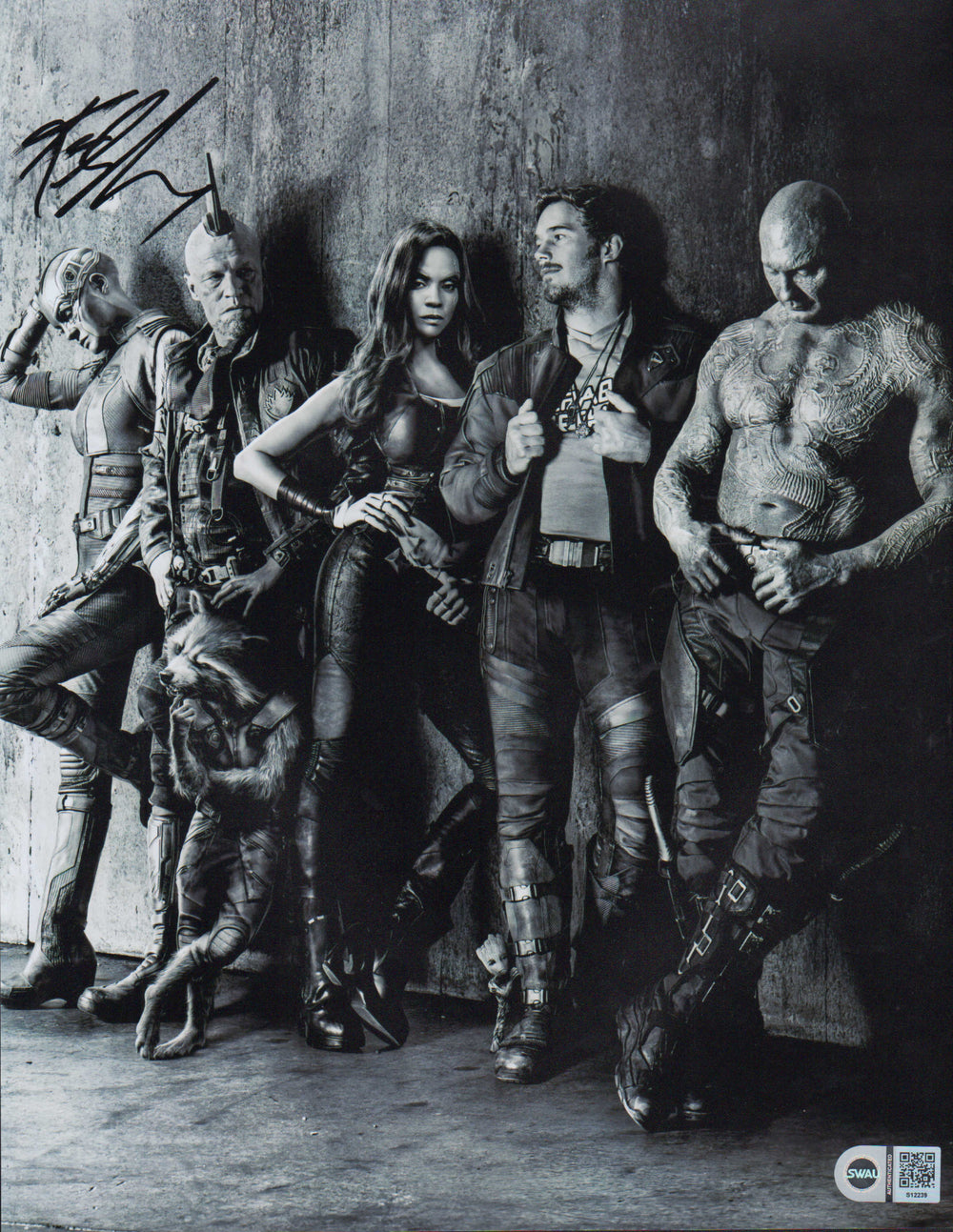 Karen Gillan as Nebula in Guardians of the Galaxy (SWAU Authenticated) Signed 11x14 Photo